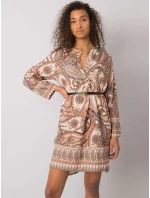 Šaty DHJ SK 5766 1.32X béžová