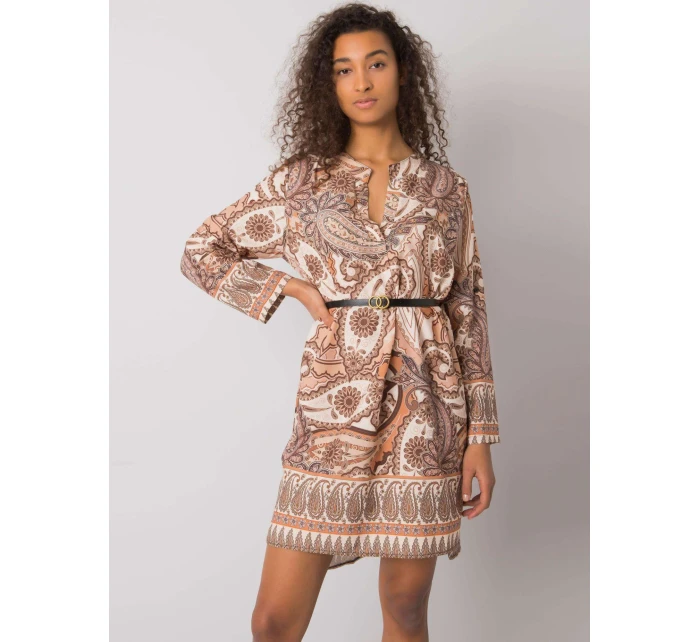 Šaty DHJ SK 5766 1.32X béžová