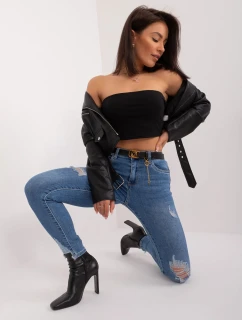 Spodnie jeans PM SP  ciemny niebieski model 19712442 - FPrice