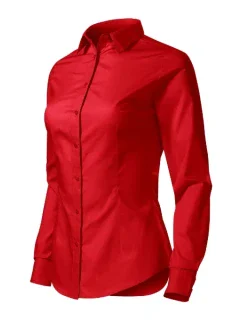 Style LS košile dámská červená