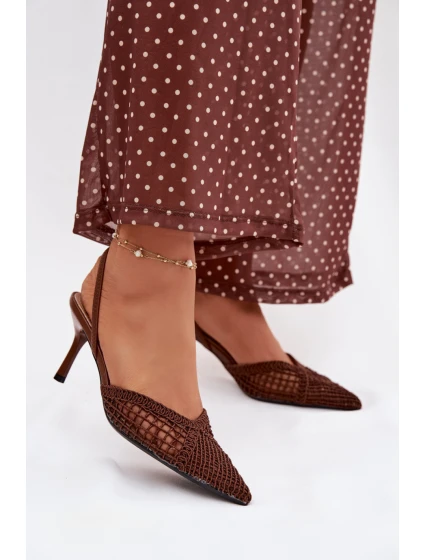 Sandály na podpatku  model 224494 Step in style