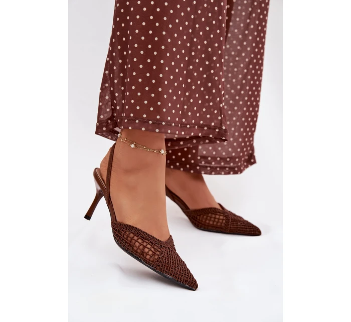 Sandály na podpatku  model 224494 Step in style