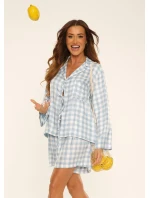 De Lafense 825 Primrose pyžamo dlouhé/r S-2XL bez zipu