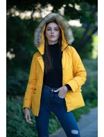 ZIMOWA KURTKA DAMSKA Z KAPTUREM model 21242576 - Ann Gissy