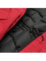 ZIMOWA KURTKA DAMSKA Z KAPTUREM CZERWONA model 21242599 - Ann Gissy ZIMOWA KURTKA DAMSKA Z KAPTUREM CZERWONA model 21242599 - Ann Gissy