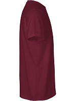 O Pánské bio tričko s ohrnutými rukávy bordeaux model 22504537 - Neutral O Pánské bio tričko s ohrnutými rukávy bordeaux model 22504537 - Neutral