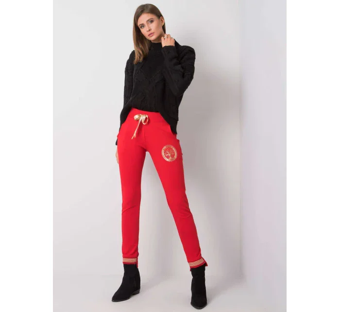 Tepláky RV DR 5774.67 červená