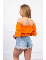 Dámská halenka model 21770361 oranžová - Kesi