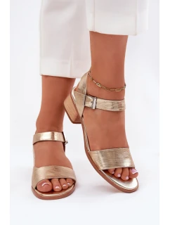 Sandály na podpatku  model 213021 Step in style