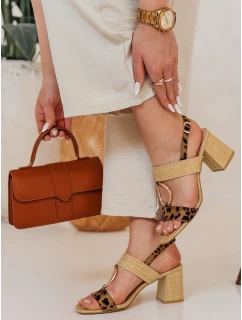 Dstreet dámské sandály na jehlovém podpatku model 21985827 - FashionStreet