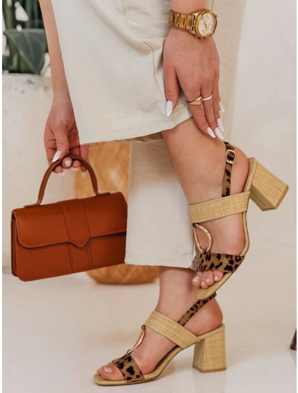 Dstreet dámské sandály na jehlovém podpatku model 21985827 - FashionStreet