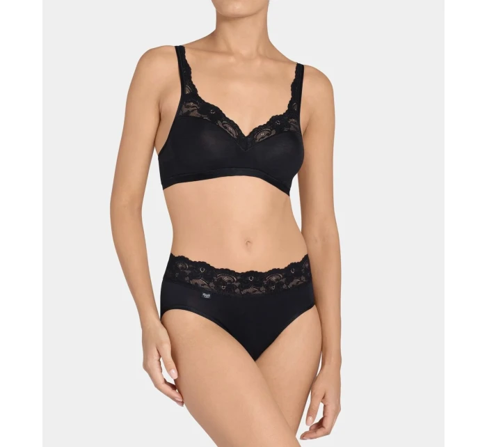 Dámské kalhotky Romance Midi černé - Sloggi