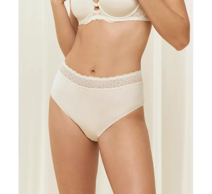 Dámské kalhotky Feel of Modal Midi - CREAMY DREAM - krémová 6720 - TRIUMPH Dámské kalhotky Feel of Modal Midi - CREAMY DREAM - krémová 6720 - TRIUMPH