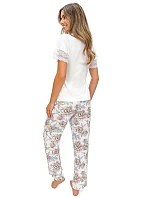 Pyžamo Donna Elizabeth Long cr/r S-2XL