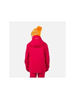 Rossignol Jr Strawpile Jkt bunda červená Rossignol Jr Strawpile Jkt bunda červená