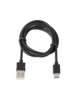 IBOX USB TYPE-C, 2A 1M IKUMTC kabel (USB 2.0 typ A M - USB typ C M; 1m; černá barva)