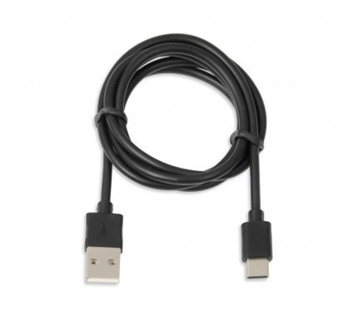 IBOX USB TYPE-C, 2A 1M IKUMTC kabel (USB 2.0 typ A M - USB typ C M; 1m; černá barva)