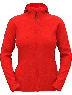 Lux Knit Fleece Jacket Women Dámská pletená fleecová bunda s kapucí model 22446827 scarlet red heather - Stedman