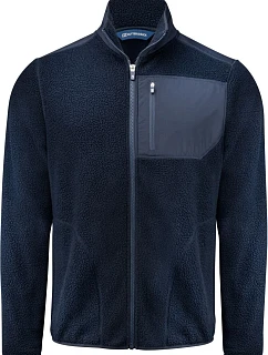 Cutter & Buck Cascade Sherpa Men Pánská fleecová bunda Sherpa 68.1470 dark navy