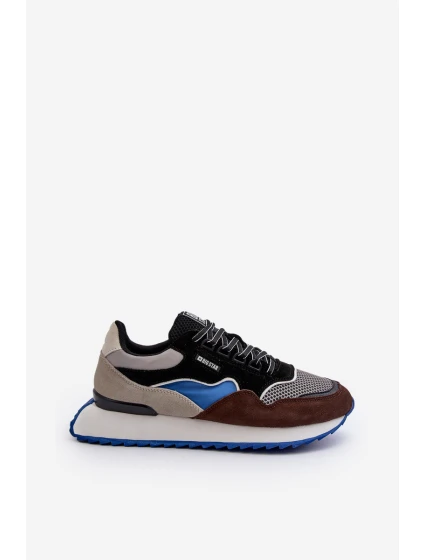 Pánské tenisky Big Star NN174322 Memory Foam System hnědo-černé Pánské tenisky Big Star NN174322 Memory Foam System hnědo-černé