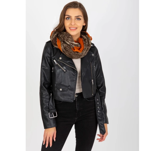 Tunelová šála AT KM 241353.35 hnědá