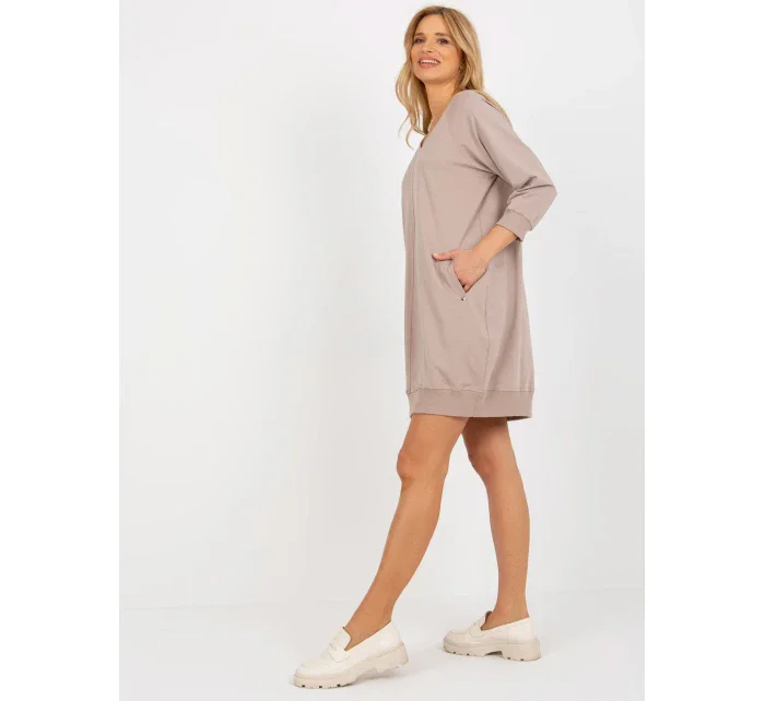 Šaty RV SK 7203.35P tmavě lila