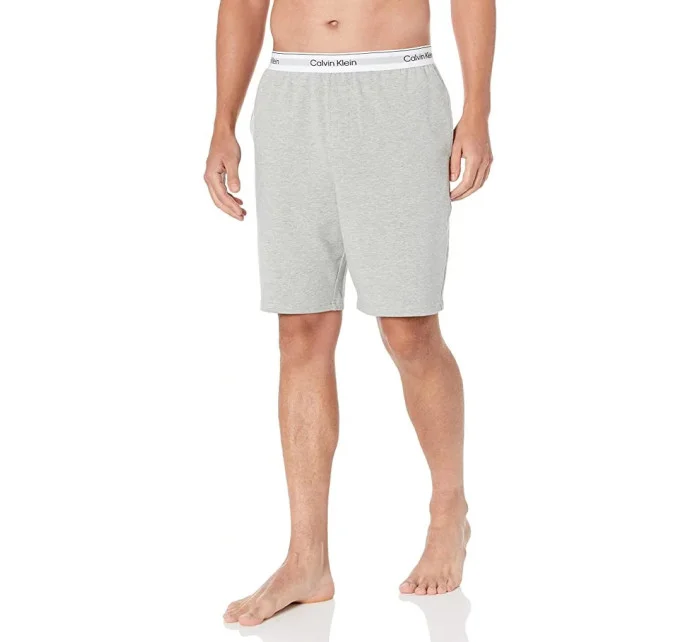 Pánské kraťasy na spaní NM2303E P7A šedá - Calvin Klein Pánské kraťasy na spaní NM2303E P7A šedá - Calvin Klein