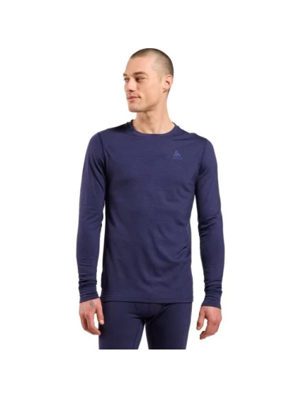 Odlo BL TOP spodní prádlo s dlouhým rukávem l/s MERINO 200 velikost M Blue Odlo BL TOP spodní prádlo s dlouhým rukávem l/s MERINO 200 velikost M Blue