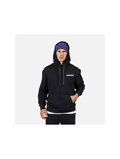 Pánská mikina ROSSIGNOL WATERFALL H RELAX SWEATSHIRT, černá