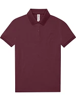 B&C My Polo 180 /women Dámské piqué polo 01.W461 burgundy