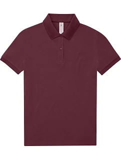B&C My Polo 180 /women Dámské piqué polo 01.W461 burgundy