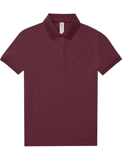 B&C My Polo 180 /women Dámské piqué polo 01.W461 burgundy