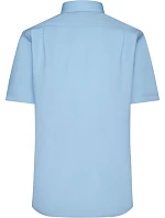 JN keprová košile s krátkým rukávem 02.0 light blue model 22488366 - Daiber JN keprová košile s krátkým rukávem 02.0 light blue model 22488366 - Daiber