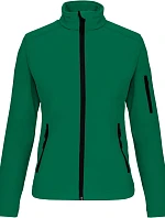 Kariban K 400 Dámská 3-vrstvá softshellová bunda 20.K400 kelly green