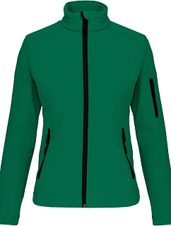 Kariban K 400 Dámská 3-vrstvá softshellová bunda 20.K400 kelly green