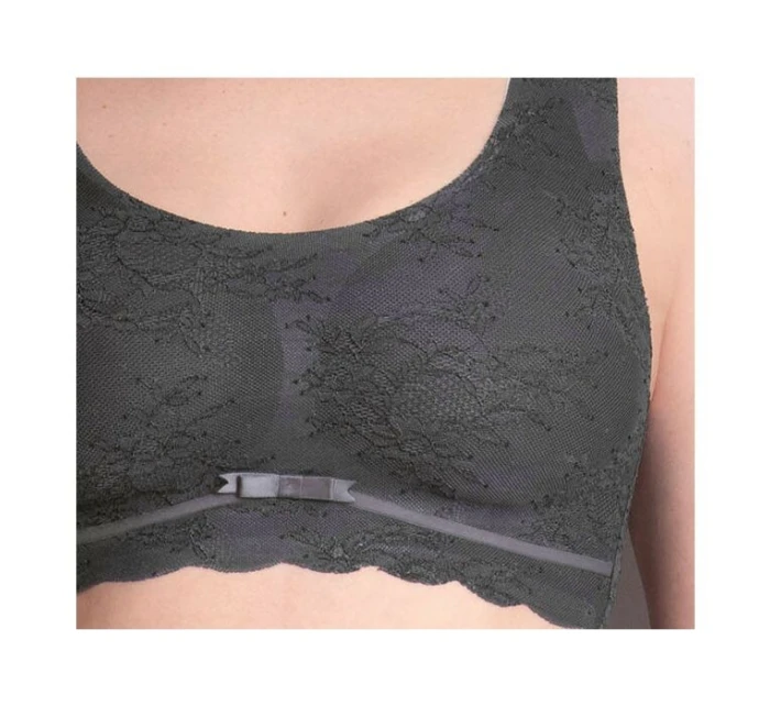 Anita Essential Lace – krajková braletka bez kostic s vyjímatelnými vycpávkami (5400) antracit