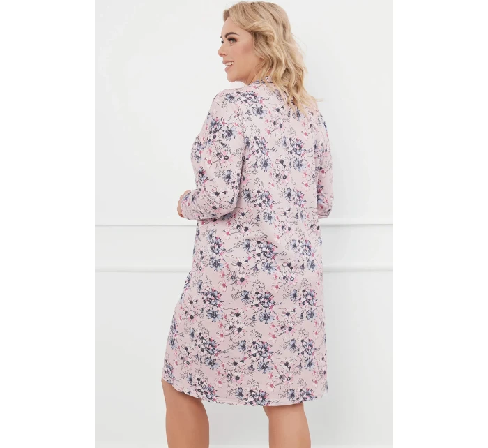 Italian Fashion Toliana long barva:print/pink Italian Fashion Toliana long barva:print/pink