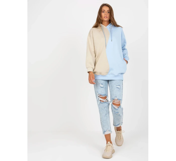 Mikina RV BL 8233.32X světle modrá