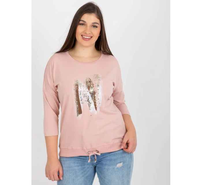 Halenka RV BZ 8182.03X světle růžová Halenka RV BZ 8182.03X světle růžová