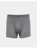 Pánské boxerky 2Pack 111912 4R720 černošedé - Emporio Armani