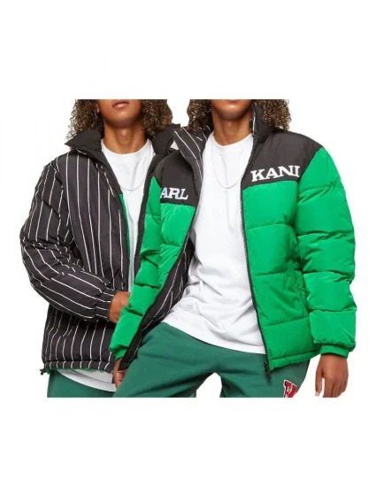 Karl Kani Retro Block Reversible Puffer Jacket M 6076822 pánské