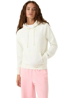 Dámská mikina s kapucí Champion cream 118160 WW049