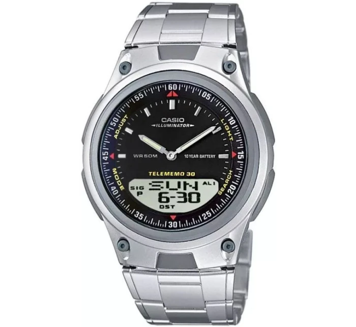 Pánské hodinky CASIO DUAL AW-80D-1AVDF + krabice Pánské hodinky CASIO DUAL AW-80D-1AVDF + krabice