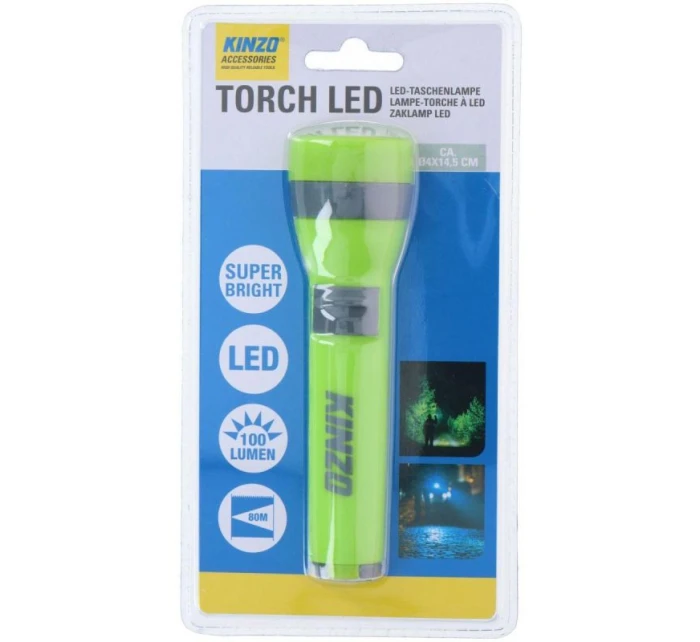 TACTICAL svítilna 14,5cm 1W KINZO