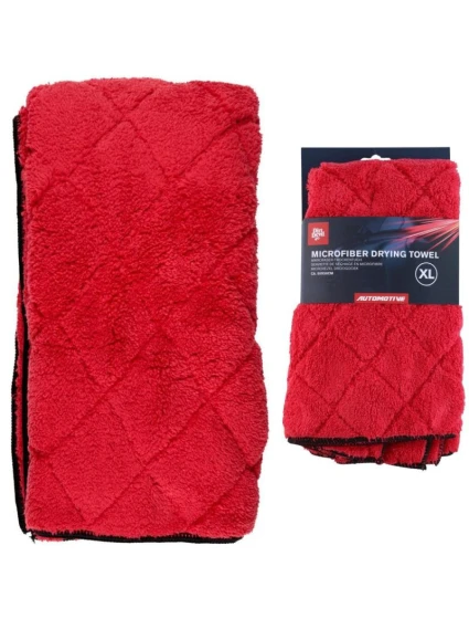 DIRT DEVIL ČERVENÝ MIKROVLÁKENNÝ SUŠICÍ STĚRAČ 58x58CM XL