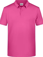 Daiber 8010 Pánské piqué polo z bio bavlny 02.8010 pink