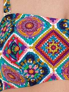 Style Bella Top Bikini - horní díl 8725-1 multi colour - RosaFaia
