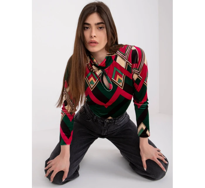 Halenka DHJ BZ 6291 2.32P tmavě zelená