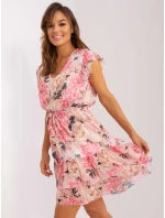 Šaty DHJ SK 31274 3.21 béžové