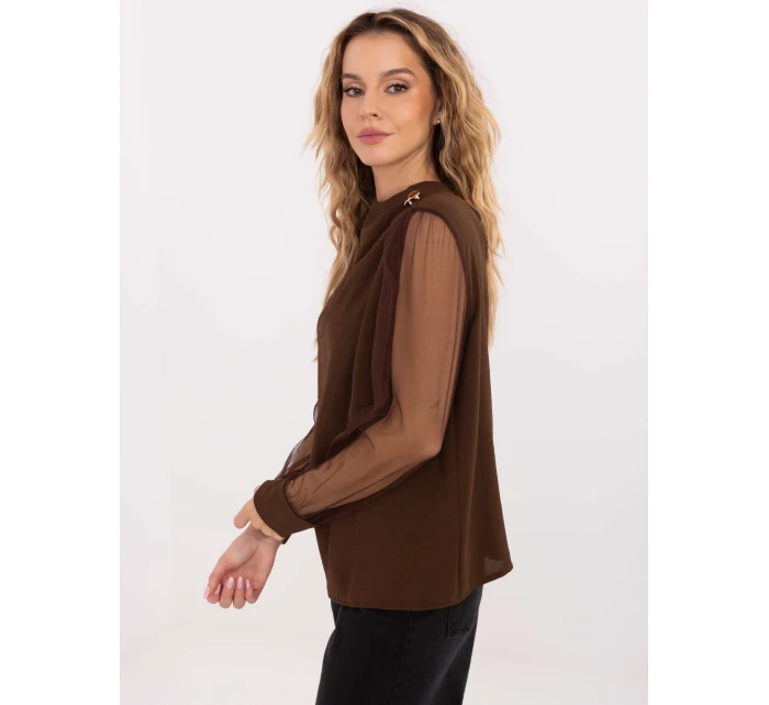 Bluzka MI BZ model 21757269 brązowy - FPrice